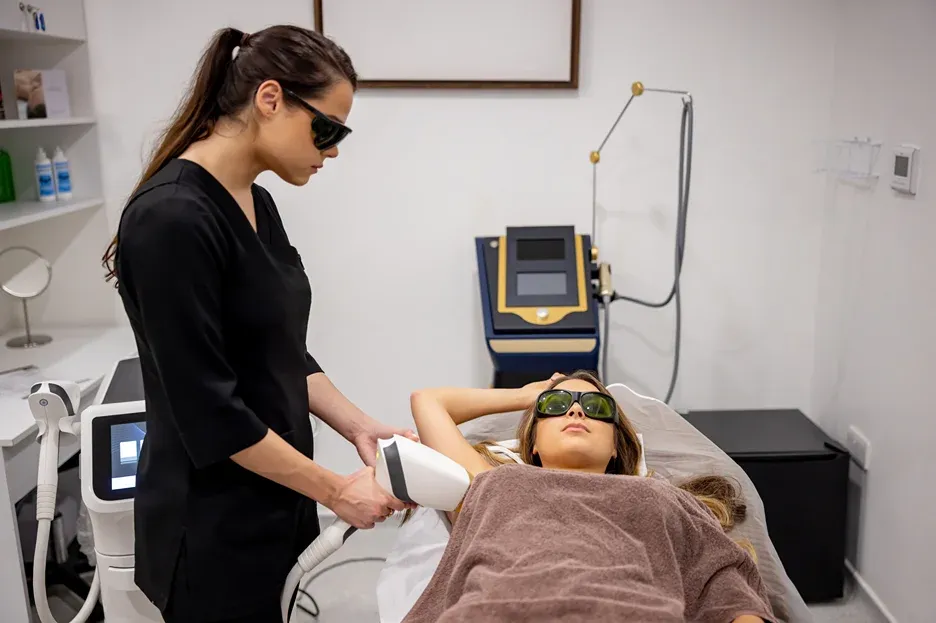 armpit laser hair removal