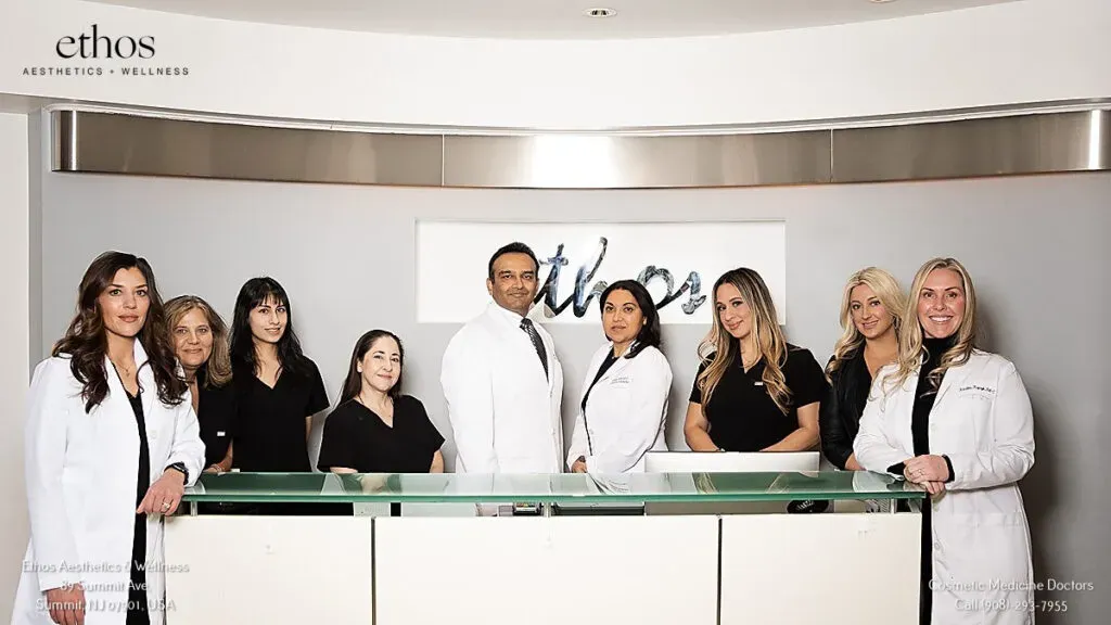 Dr. Hardik Soni and staff of Ethos Spa