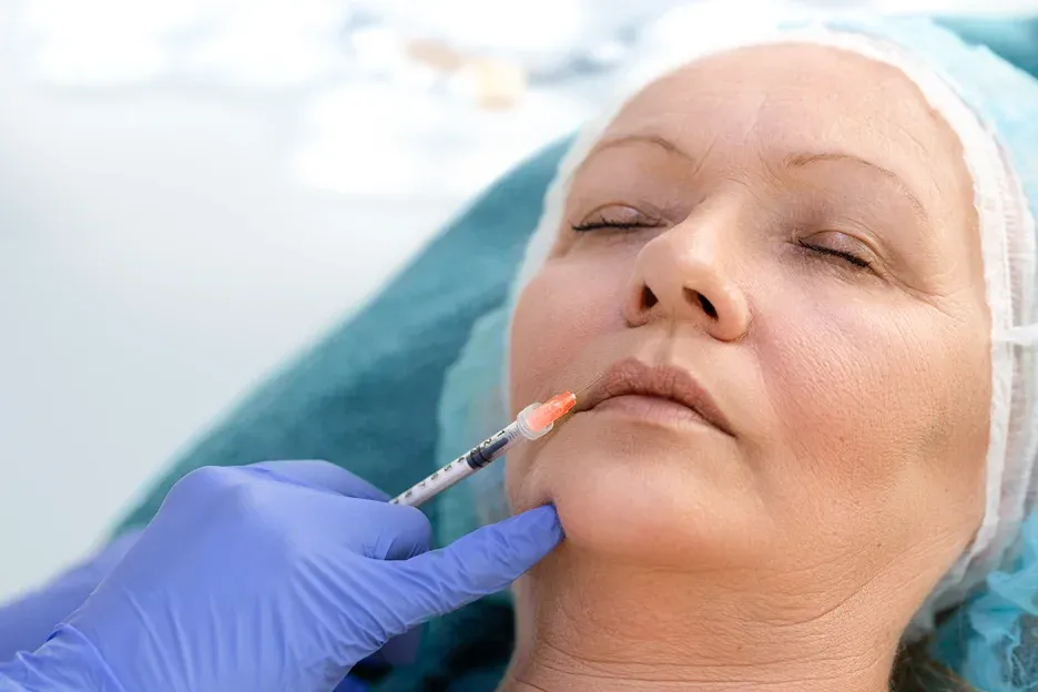 lip filler treatment