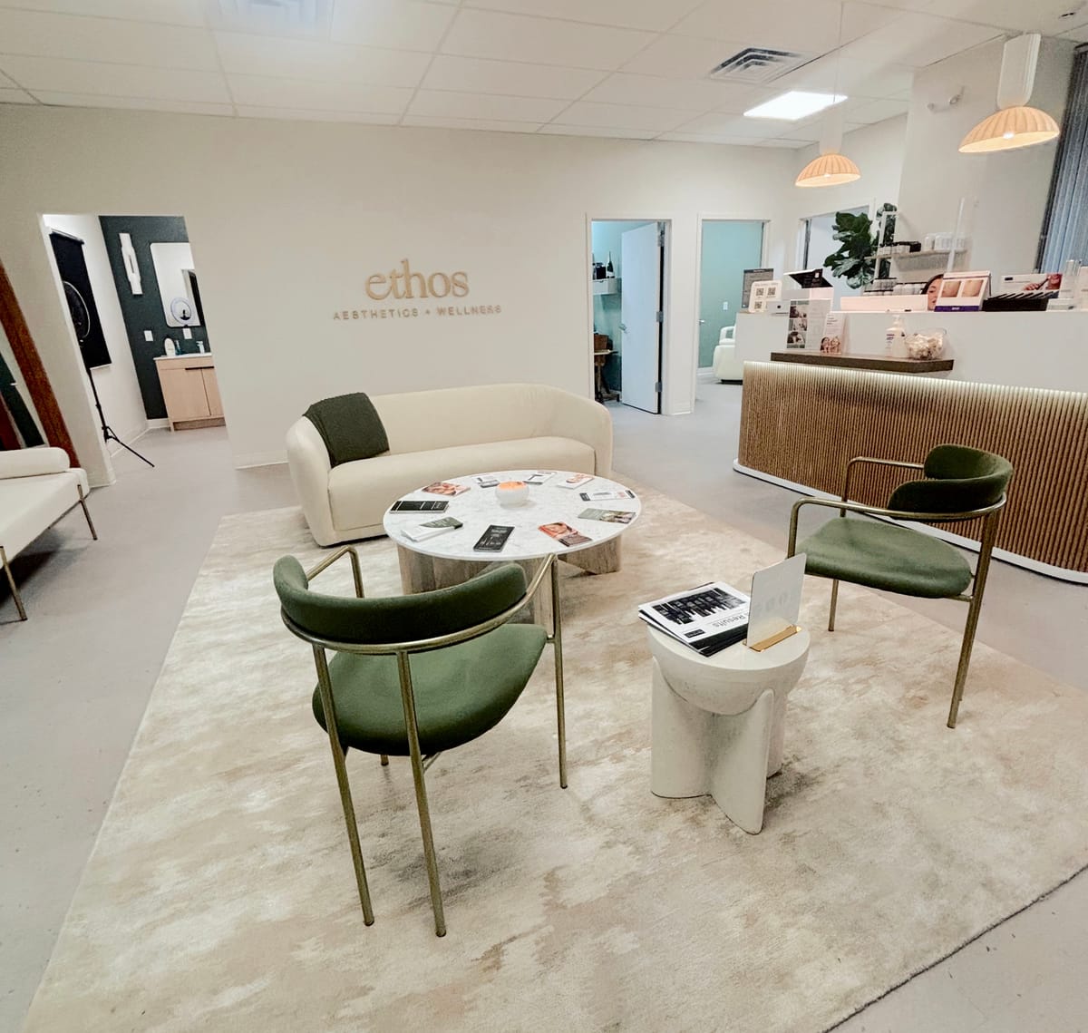 Ethos Holmdel lobby interior