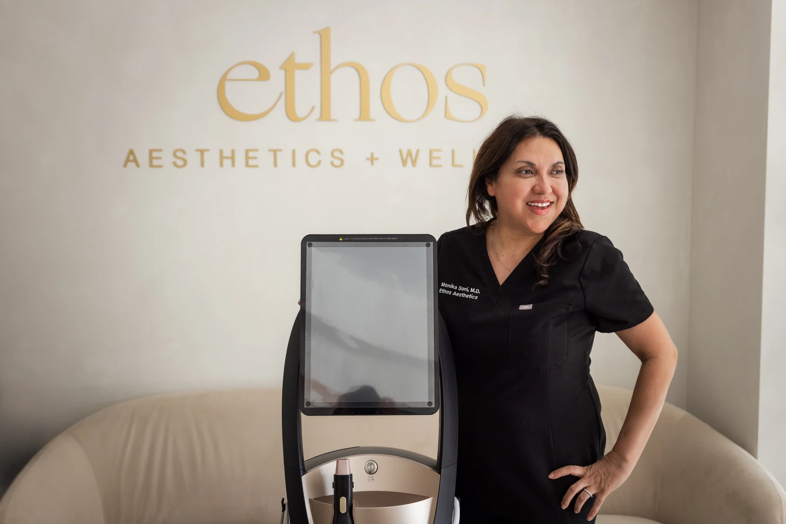 Density RF skin tightening at Ethos Aesthetics + Wellness